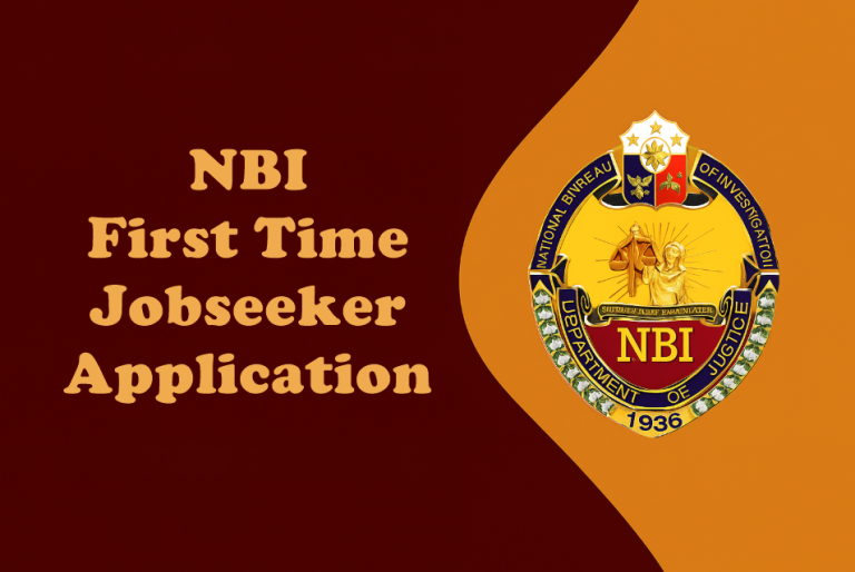 NBI First Time Jobseeker Application