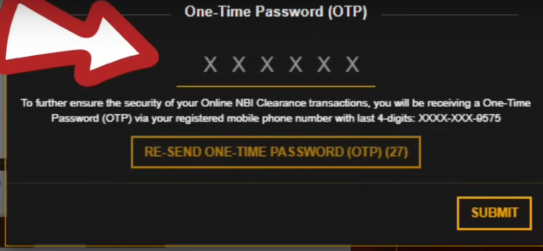 nbi otp