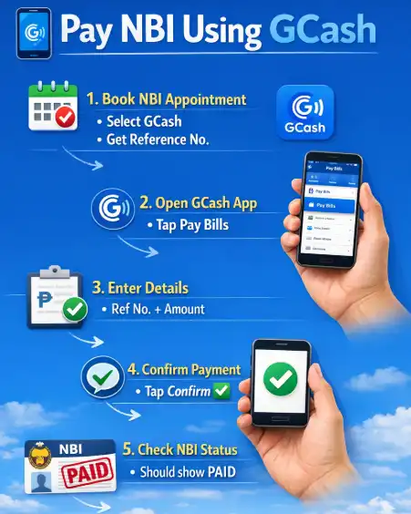 How To Pay NBI Using Gcash